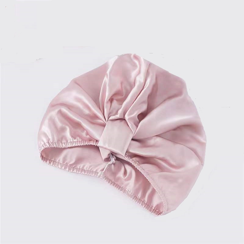 Amazon Hot Selling Private Label custom poly satin hair bonnet